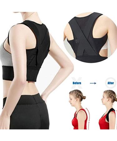 Back Posture Corrector Shoulder Lumbar Brace Spine Corrector Shoulder Neck Support Strap Belt Back Pain Reliever Health Care (Size : Medium) vision - Buy Online on GoSupps.com