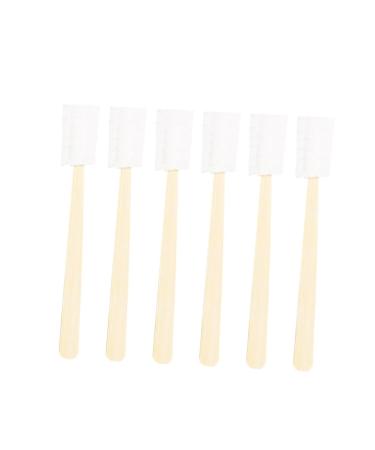 Minkissy 30th portable toothbrush captivity hygiene toothbrush travel toothbrush gauze birth toothbrushes maternity toothbrush disposable maternity products pregnant woman H lzern white