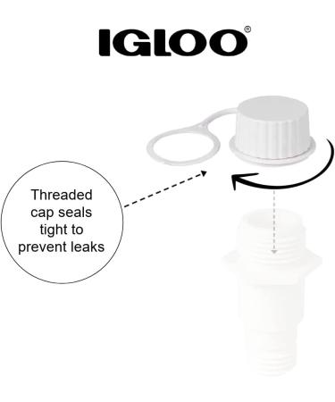 Igloo Cooler Drain Plug Caps with Tether - 20049 - Buy Online on GoSupps.com