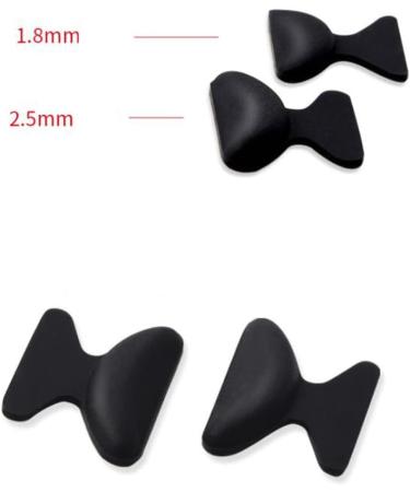Nose Pads for Eyeglasses - Soft Silicone | Non-Slip Self Buckle Foam - 4 Pairs (Brown & Blue) | International Shipping - Buy Online on GoSupps.com