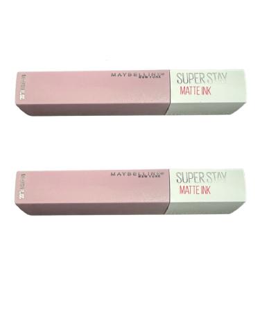 Maybelline SuperStay Matte Ink Liquid Lipstick Philosopher 100 - Pack of 2 | 0.17 Fl Oz - Buy Online on GoSupps.com