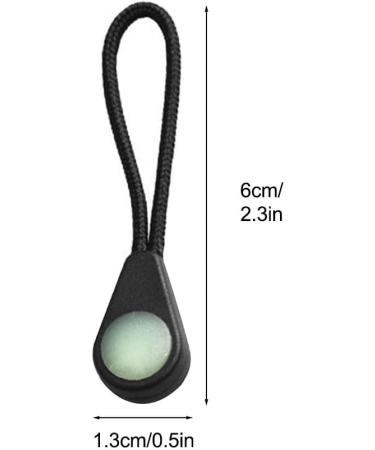 20pcs Luminous Zipper Puller Fixer Kit - Bright Zipper Extensions for Hiking Camping & Mountaineering - Buy Online on GoSupps.com