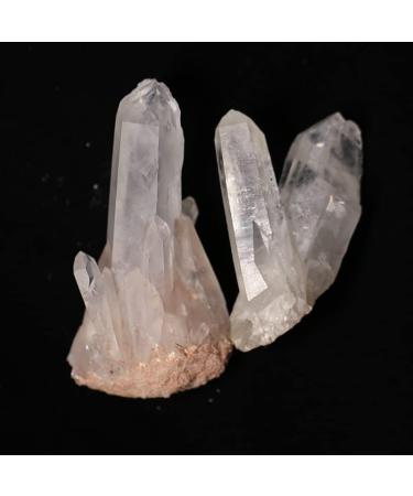 Natural Crystal Rough 1PC Natural White Crystal Cluster Irregular Quartz Stone Crystal Point Specimen Home Decoration Crystal Crystal Cluster 120-160g (Color : Crystal Cluster Size : 80-120g) 80-120g Crystal Cluster - Buy Online on GoSupps.com
