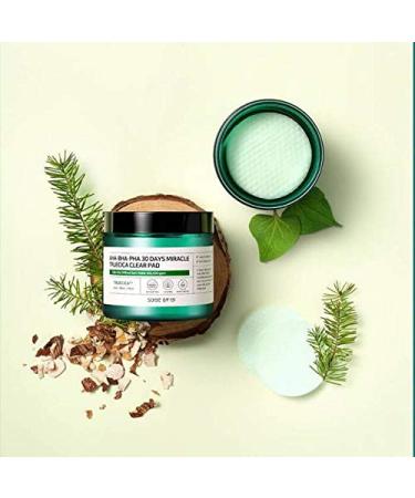 Some By Mi AHABHAPHA 30 Days Miracle Truecica Clear Pad - 70 Pads (125ml) for Clear Skin - Buy Online on GoSupps.com