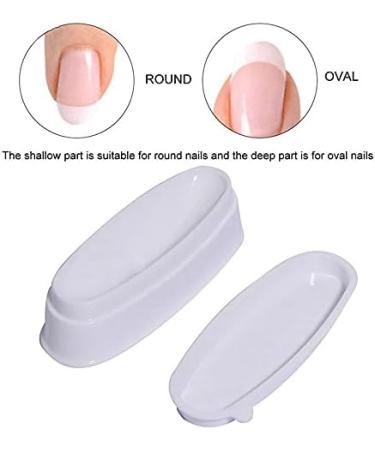 Grendly 3-Piece Nail Recycling Box Dip Powder Collection Container Manicure Powder Storage Tools - Buy Online on GoSupps.com