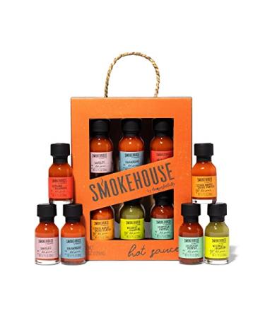 Thoughtfully Chili Sauce Tasting Set - 6 Gourmet Hot Sauces Gift Set (21g Each) - International Flavor Experience - Buy Online on GoSupps.com