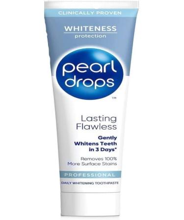Pearl Drops Lasting Flawless Professional Daily Toothpaste - Whiter Teeth In 3 Days - 75 ml - Buy Online on GoSupps.com