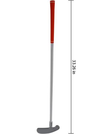 Jitnetiy Two Way Golf Putter 33 inch for Adult Teenagers - Removable Alloy Rod for Right or Left Handed Golfers - Red - Buy Online on GoSupps.com
