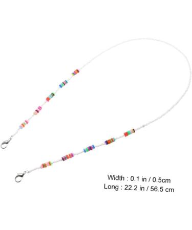 Shop OATIPHO 2pcs Anti-Drop Chain Shot Glasses & Custom Face Mask Lanyard for Kids - Acrylic Decor - Buy Online on GoSupps.com