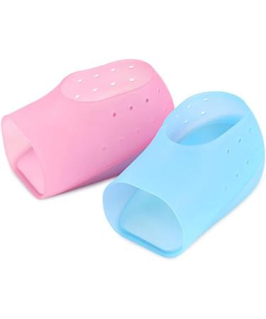 FRCOLOR Invisible Heel Pads - Silicone Height Increase Inserts | Cushion Socks & Protectors for Comfort | Adjustable Blue - 12x4.5cm - Buy Online on GoSupps.com