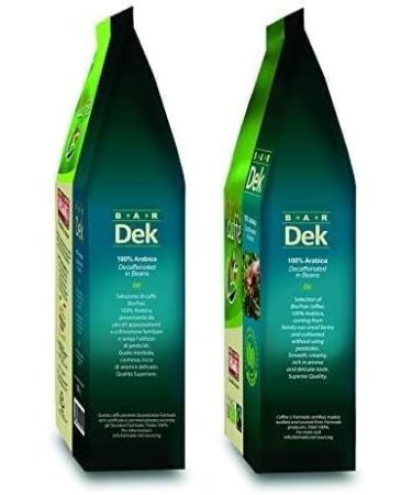 Caff Haiti Roma Biocaff Bar Dek Premium blend of coffee beans 100% Arabica 100% organic 100% fair trade in a 500 g pack - Buy Online on GoSupps.com