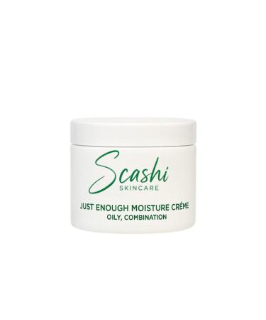JUST ENOUGH MOISTURE CR ME- Oily Combination + Lemon Bioflavonoids Watercress Extract Sage Extract Vitamin A E & C (2 ounces).