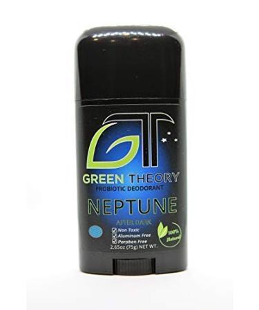 Green Theory Neptune Probiotic Natural Deodorant for Men - Aluminum-Free Non-Toxic Solid Stick 2.65 oz - International Shipping Available - Buy Online on GoSupps.com