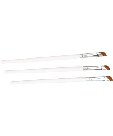 Angled Thin Slanted Eyeliner Brush Wooden Handle Nylon Brush for Expert Makeup - Buy Online on GoSupps.com