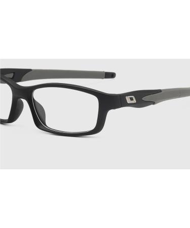 Unbreakable Blue Light Blocking Reading Glasses +200 - Anti Eyestrain Eyewear | Black Flat Light Mirror - Buy Online on GoSupps.com