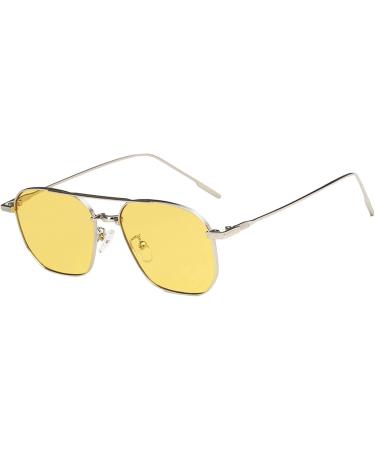 Buy Protective Blue Light Filter Glasses for Kids - Prescription-Free Gaming & Computer Glasses | Oval Design Z1103Z_1 - Yellow - Buy Online on GoSupps.com