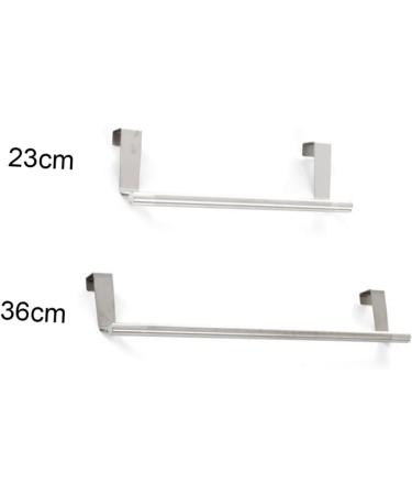 CHILDWEET Over Door Hook Stainless Steel Hooks Nail Hooks Clothes Hanger Coat Hanger Hanging Door Wipe Hands medium Silver - Buy Online on GoSupps.com