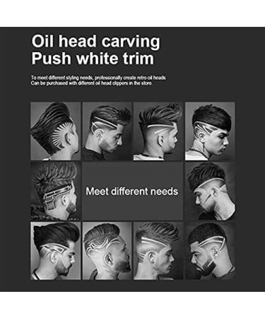 Professional USB Rechargeable Hair Clippers for Men - Metal Electric Hair Trimmer for Haircut & Barber Shop (Silver - Buy Online on GoSupps.com