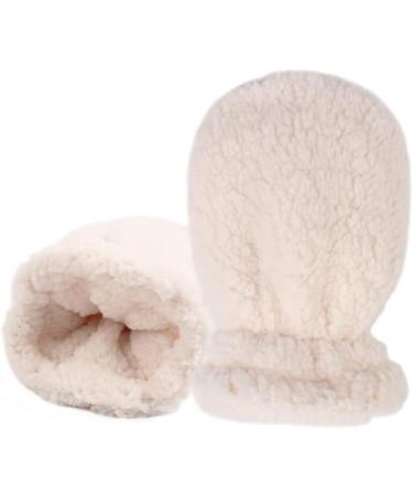Pesaat Fleece Warm Baby Gloves 3pcs Set | Double Layer Winter Mittens for Boys & Girls 6-12 Months | Anti-Scratch Infant Toddler Mittens - Buy Online on GoSupps.com