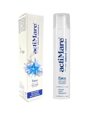 Actimare Face Anti Aging - Day & Night 50ml - Face cream with sea salt ecoToin and algae extract |Natural cosmetics |From actimare natural cosmetics