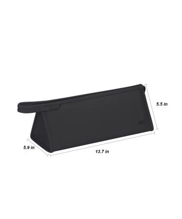 PU Leather Travel Case for Dyson Airwrap Styler/Dyson Supersonic Hair Dryer - Black | Waterproof & Shockproof Organizer - Buy Online on GoSupps.com