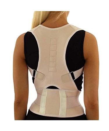 Back Posture Corrector Adjustable Shape Body Shoulder Brace Belt Men Women Vertebrae Correct Improve Support Posture Back Strap (Color : XL) (M) vision - Buy Online on GoSupps.com