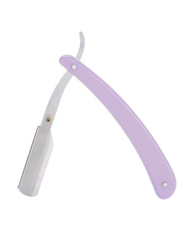 Classic Purple Razor - Retro Manual Shaving Knife for Men | Foldable Barber Razor for Hair & Beard - Buy Online on GoSupps.com