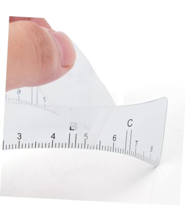 Angoily 30 Pcs Eyebrow Design Ruler Eyebrow Tracer Tools Eyebrow Face Ruler Auxiliary Tool Eyebrow Shape 22x5cmx3pcs Whitex3pcs - Buy Online on GoSupps.com