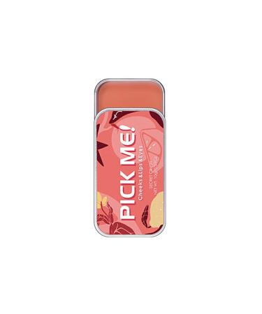 miduoidn 10g Matte Blush Long Lasting Make Up Natural 3 in 1 Blusher Eyeshadow Lipstick Pocket Eyes Lips Cosmetics Accessories Type 1