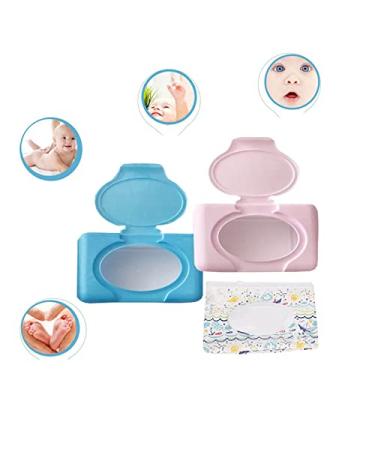 Sipiris 2PCs Wet Wipes for Babies - Portable Fabric Wet Wipes Dispenser & Toilet Paper Box - Buy Online on GoSupps.com