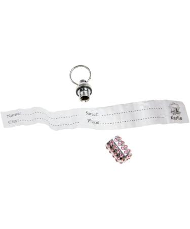 Shop Karlie Address Tube Rhinestone - Silver 15mm L 8mm Color Sorted | International Shipping Available - Buy Online on GoSupps.com