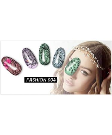 Flower Hair Braid Twist Nail Stamper Tool | Multi-Pattern Stamping Plate FA004 - Buy Online on GoSupps.com