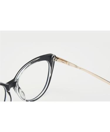 PARWANA Cat-Eye Blue Light Blocking Glasses | Anti Eye Strain Reading Glasses | +0.50 Magnification for Computer Use - International Shipping Available - Buy Online on GoSupps.com