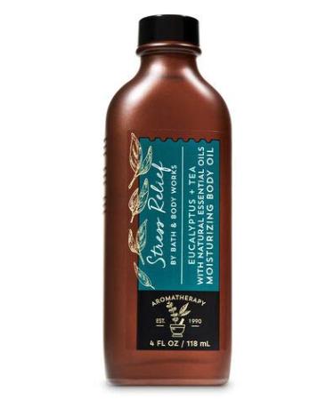 Bath and Body Works Aromatherapy Eucalyptus Tea Trio Gift Set - Stress Relief Body Oil, Shower Gel, and Body Cream - Buy Online on GoSupps.com