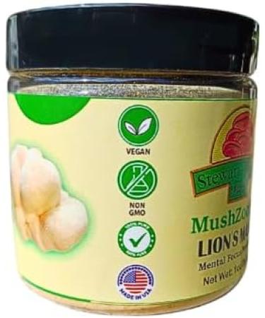 Stewart-Watson Farm Lion s Mane Mushroom Powder Organic Brain & Memory Support Supplement 100% Pure Non-GMO 1oz - Buy Online on GoSupps.com