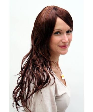 WIG ME UP 9320-33/30C Long Wavy Red-Brown-Chestnut Mix Wig - Stylish & Versatile Hairpiece for Any Occasion - Buy Online on GoSupps.com