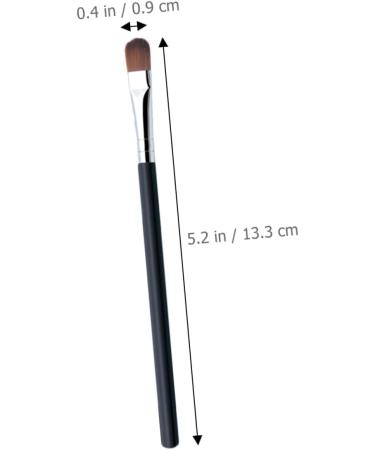 OHPHCALL 100pcs Eye Shadow Brush Makeup Supplies Face Tools Cosmetics Eye Brush Washing Capsules Plastic 13.3X0.9CM As Shown - Buy Online on GoSupps.com