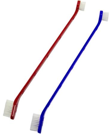 Sosoport 2pcs Set Pet Toothbrush Big Head Toothbrush Soft Dogs Finger Toothbrush Cat Double Head Toothpaste - Buy Online on GoSupps.com