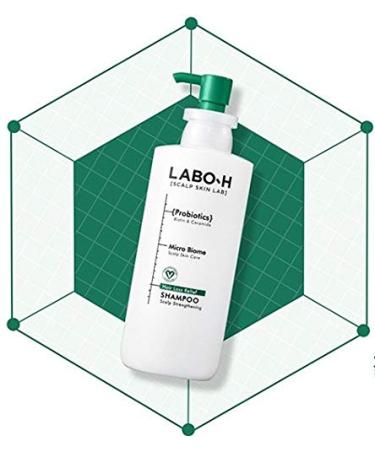 LABO-H Probiotics Hair Loss Symptom Relief Shampoo 400ml - Scalp Strengthening Formula - Buy Online on GoSupps.com