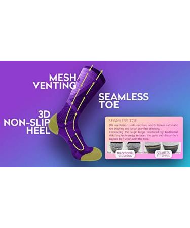 Footland Ae Cross Training Ankle Support Socks - Heavy Training Running & Athletics - Pink Medium - Buy Online on GoSupps.com