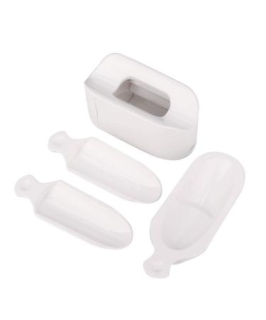 Nail Dipping Powder Tray Professional Manicure Form French Manicure Dipping Tray Form container Manicure Nail Art Tool for Nail Art DIY