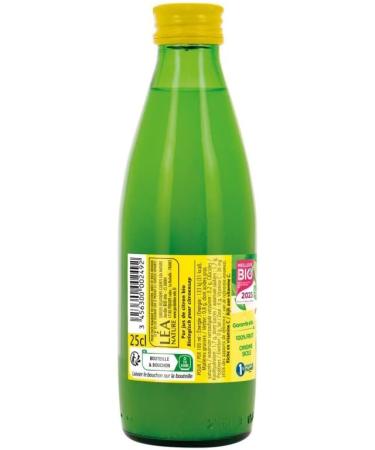 JARDIN BIO ETIC Pur Jus de Citron Bio Press Froid - Bouteille en Verre 25cl - Boost Nutritionnel Saveur Intense - Id al pour Cuisine & Boissons Saines - Le Lot De 4 - Buy Online on GoSupps.com