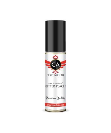 CA Perfume Impression of T. Ford Bitter Peach For Women & Men Replica Fragrance Body Oil Dupes Alcohol-Free Essential Aromatherapy Sample Travel Size Concentrated Long Lasting Roll-On 0.3 Fl Oz/10ml T. FORD BITTER PEACH IMPRESSION 0.33 Fl Oz (Pack of 1)