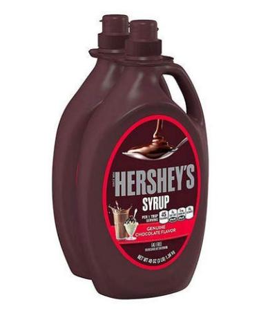 Hershey's Chocolate Syrup (48 oz, 2 ct.) AS