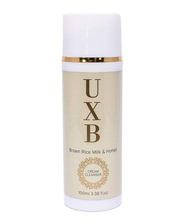 UXB Brown Rice Milk & Honey Face Wash - A cream cleanser for oily and acne-prone skin