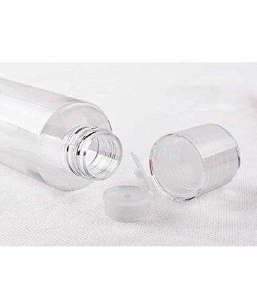3PCS Empty Clear Plastic Soft Squeeze Bottle with Flip Cap Refillable Cosmetic Makeup Travel Sample Packing Tube Container Jars for Cosmetic Bath Shower Gel Lotion Liquid Shampoo (250ml) - Buy Online on GoSupps.com