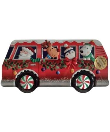 Christmas Shortbread Biscuits Gift Set 300g - Camper Van Shortbread Biscuit Tin - Christmas Stocking Fillers - Kids Adults Gift - Buy Online on GoSupps.com