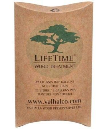 5-Gallon Eco Friendly Non Toxic Lifetime Wood Treatment Pouch