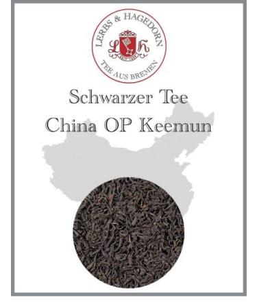 Lerbs & Hagedorn Lerbs & Hagedorn China OP Keemun Black Tea | Smooth and Harmonious 1 kg (approx. 81 liters) Orange Pekoe