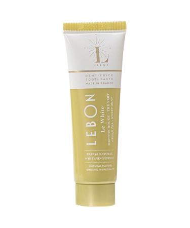 Lebon Le White (Sweet Mint + Green Tea) Organic Toothpaste 25 ml